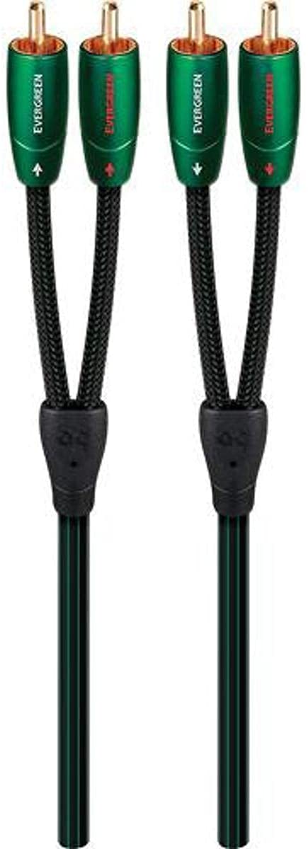 AudioQuest Evergreen Stereo Cable with 4 RCA Connectors (0.6 m) - electronicsexpo.com - HDMI Wires / Interconnects