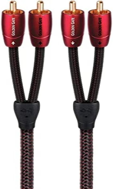 AudioQuest Golden Gate Stereo Cable with 4 RCA Plugs, 0.6 m. - electronicsexpo.com - HDMI Wires / Interconnects
