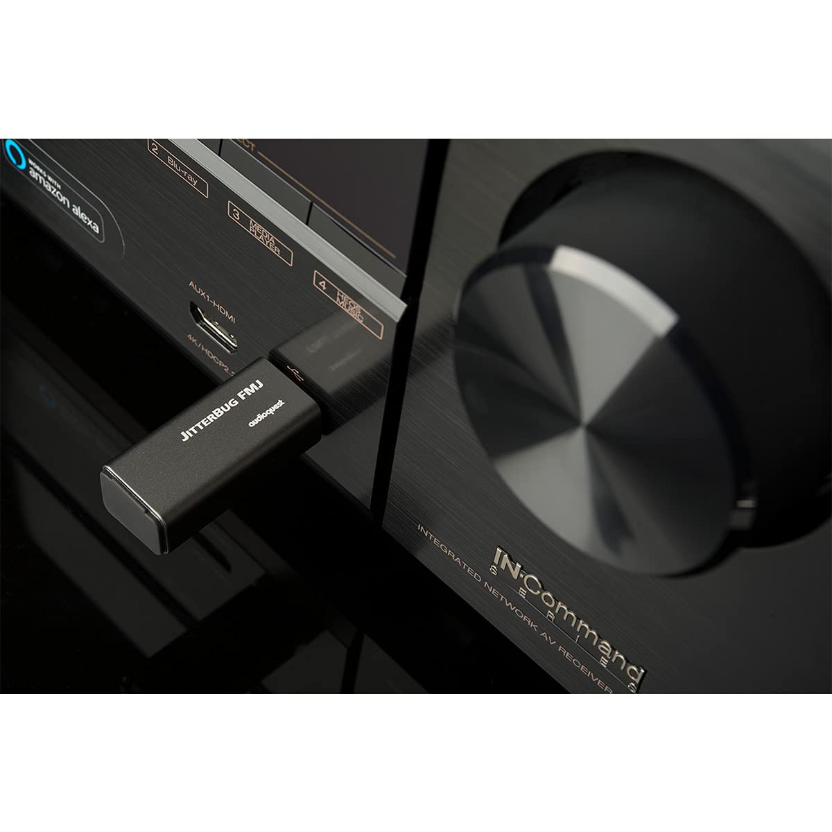 AudioQuest JitterBug FMJ USB 2.0 Data & Power Noise Filter - electronicsexpo.com - HDMI Wires / Interconnects