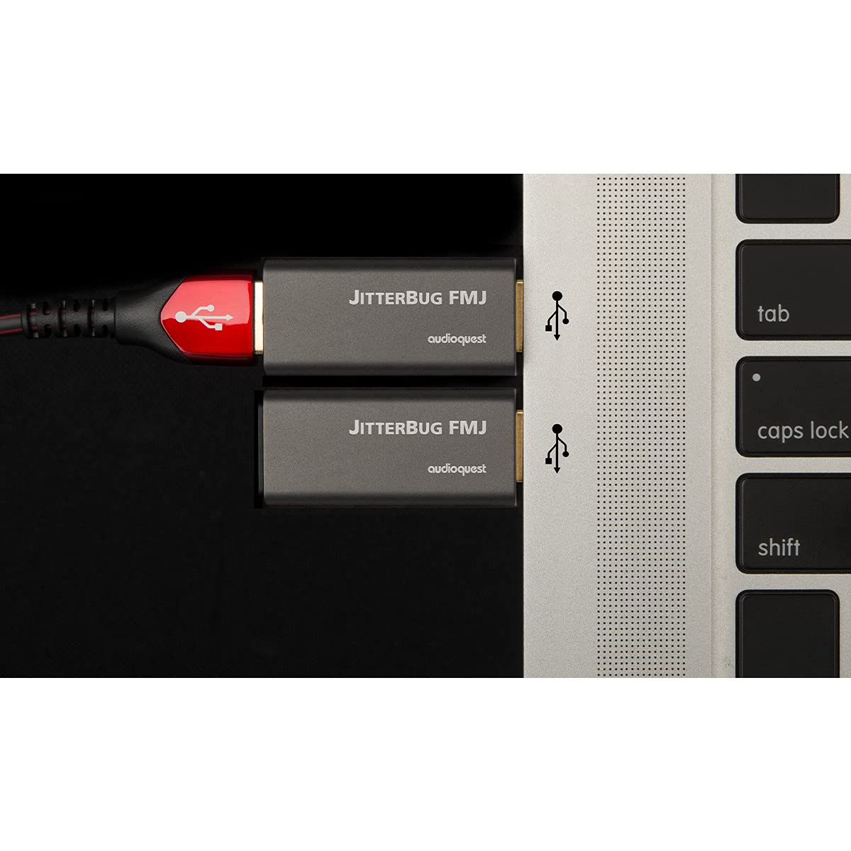 AudioQuest JitterBug FMJ USB 2.0 Data & Power Noise Filter - electronicsexpo.com - HDMI Wires / Interconnects