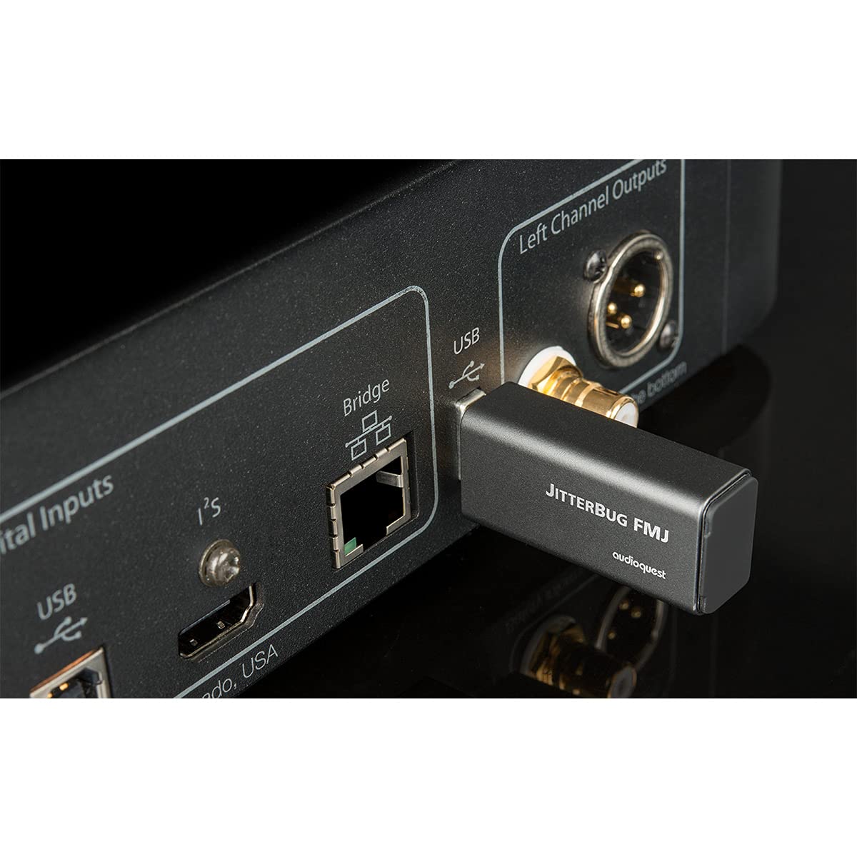 AudioQuest JitterBug FMJ USB 2.0 Data & Power Noise Filter - electronicsexpo.com - HDMI Wires / Interconnects