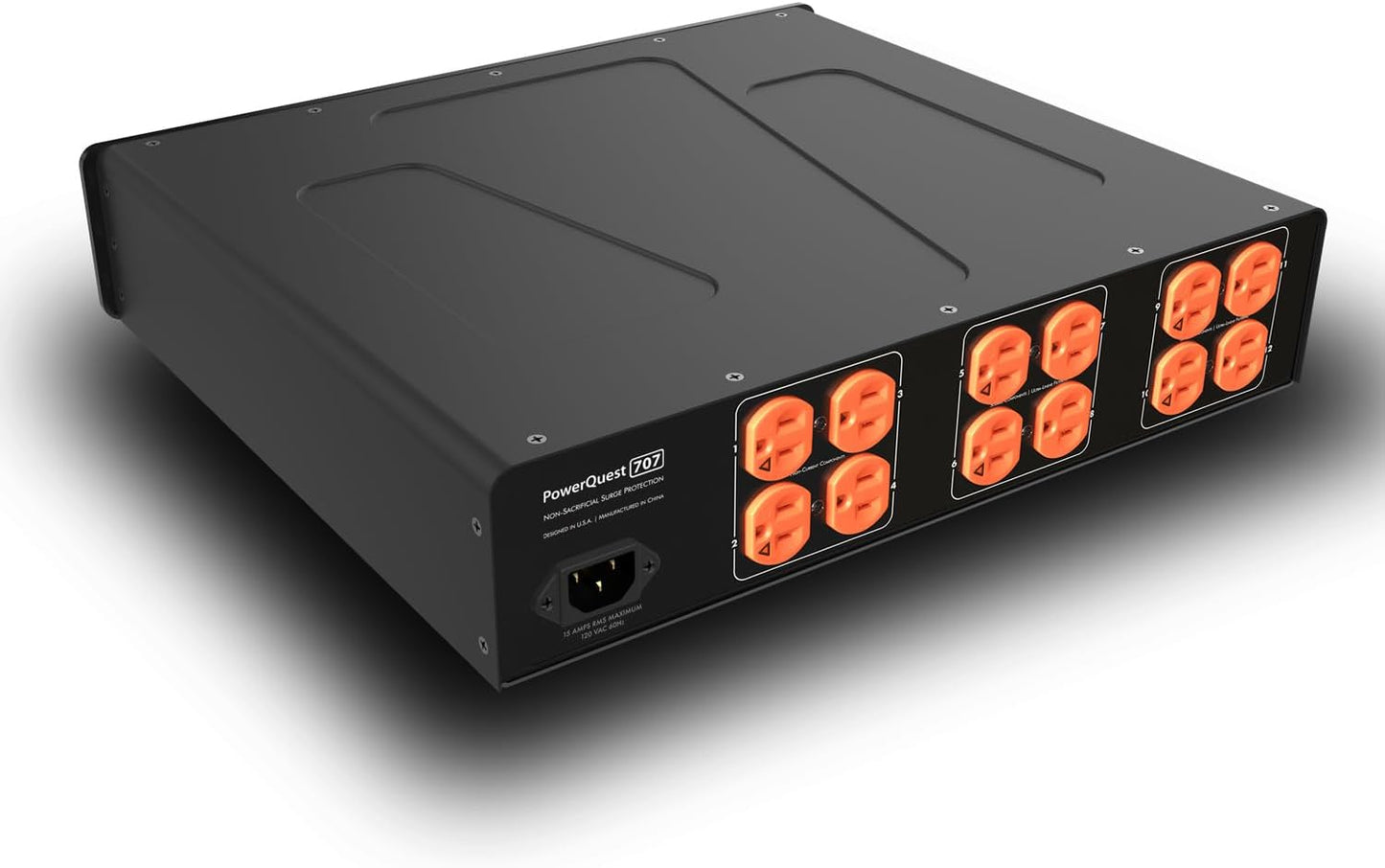 AudioQuest PowerQuest 707 Power Line Conditioner and Surge Protector - electronicsexpo.com - Power Protection