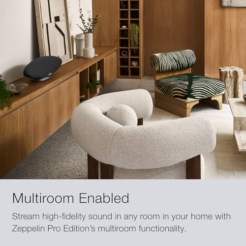 Bowers & Wilkins Zeppelin Pro Powered Wireless Music System with Bluetooth and Apple AirPlay 2 - electronicsexpo.com - Wireless Multi Room System