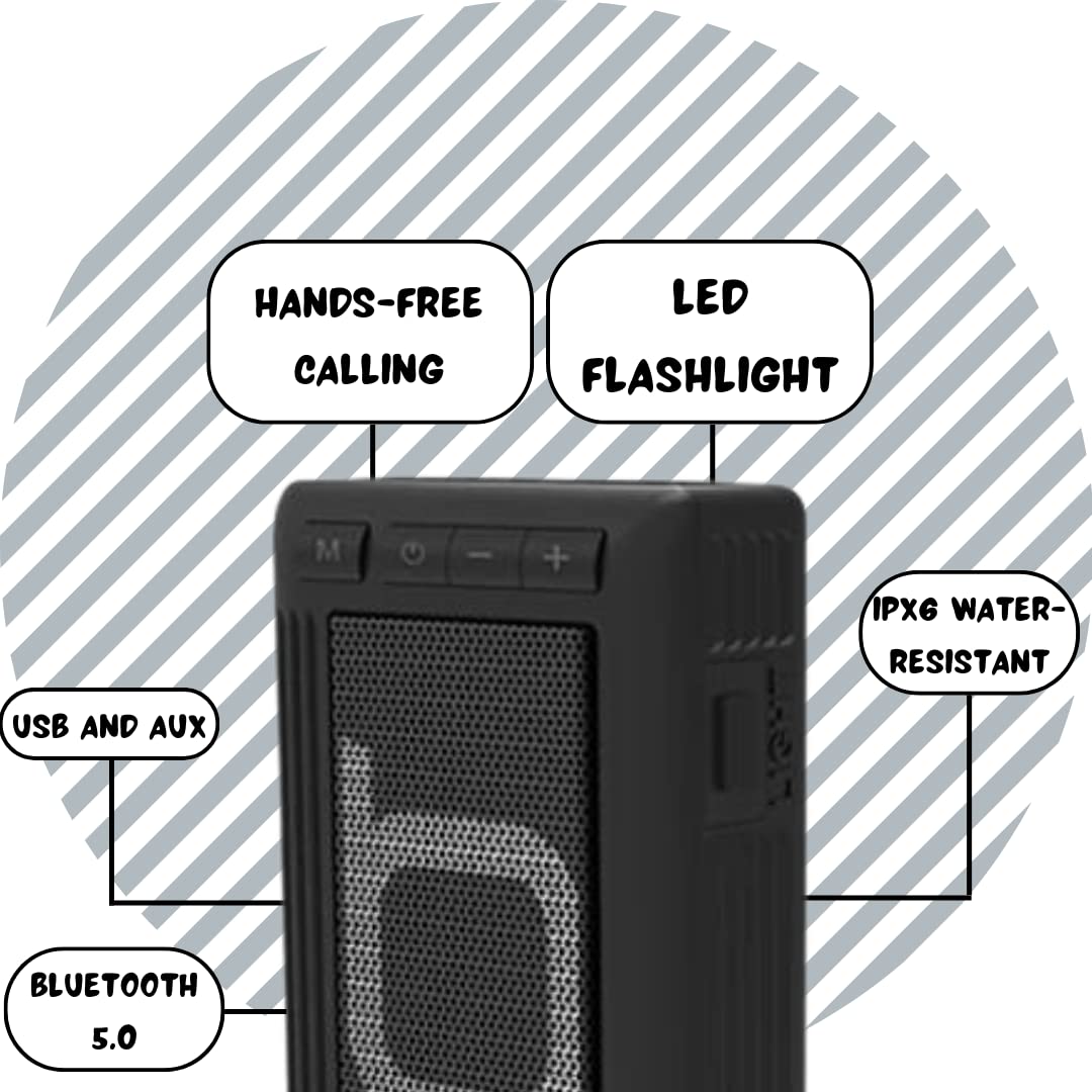 Bumpboxx Retro Pager Wearable Bluetooth Speaker to Carry Anywhere - electronicsexpo.com-Bluetooth Speakers