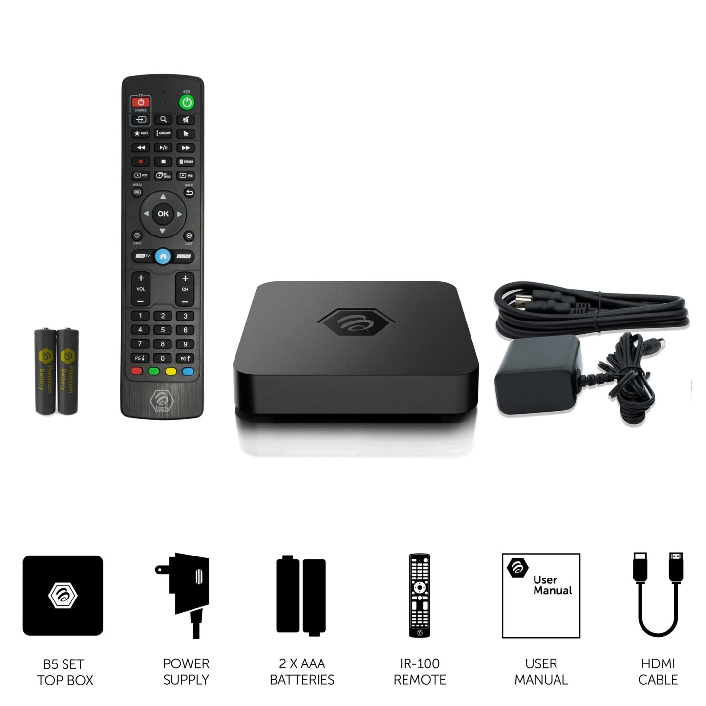 BuzzTV B5 Android 11 TV Box, 2GB/16GB, 4K UHD, HDMI, Wi - Fi, Smart Entertainment - electronicsexpo.com - Steaming Players