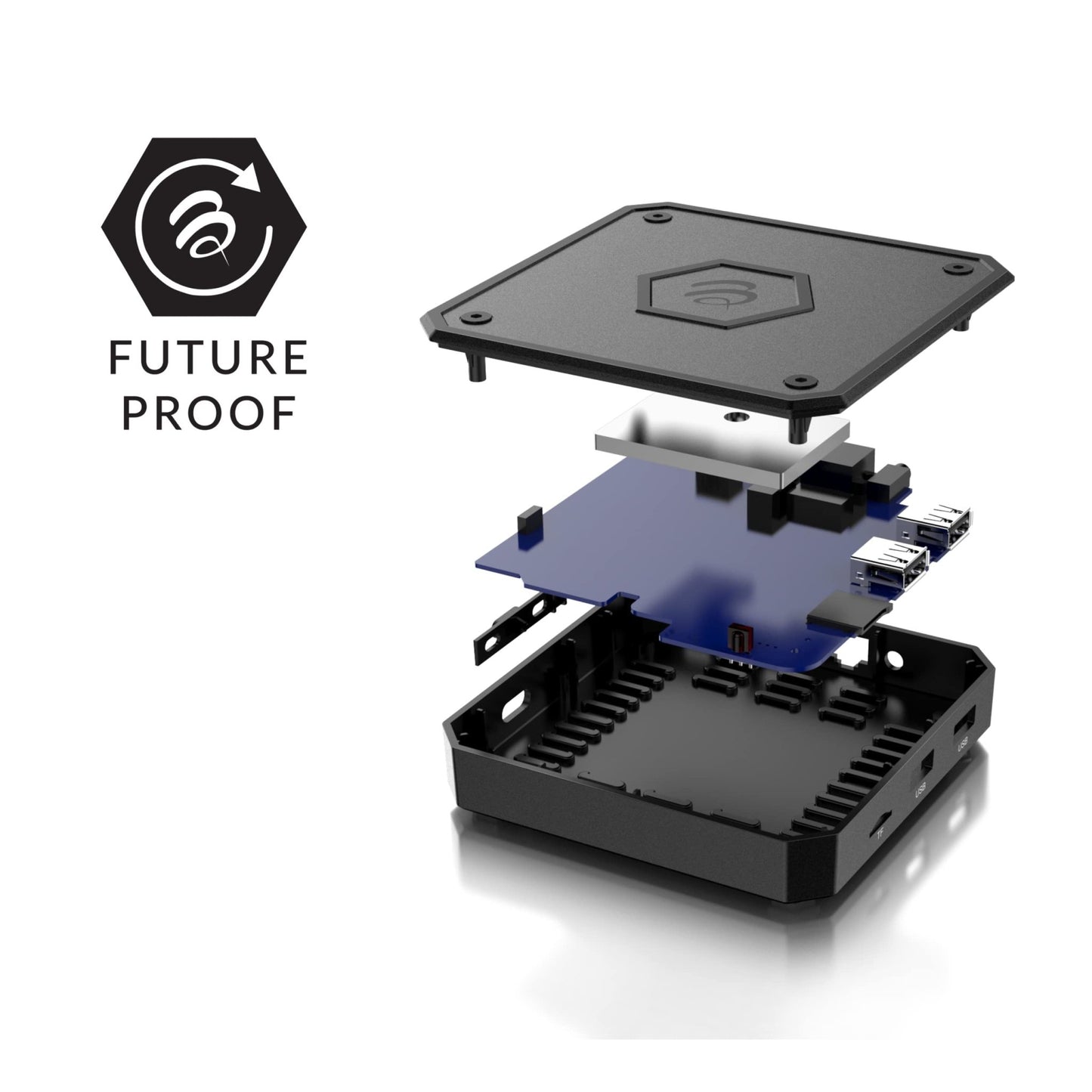 BuzzTV E5 Android 11 TV Box 2GB RAM, 32GB Storage, 4K UHD Streaming, HDMI & Wi - Fi - electronicsexpo.com - Streaming Players