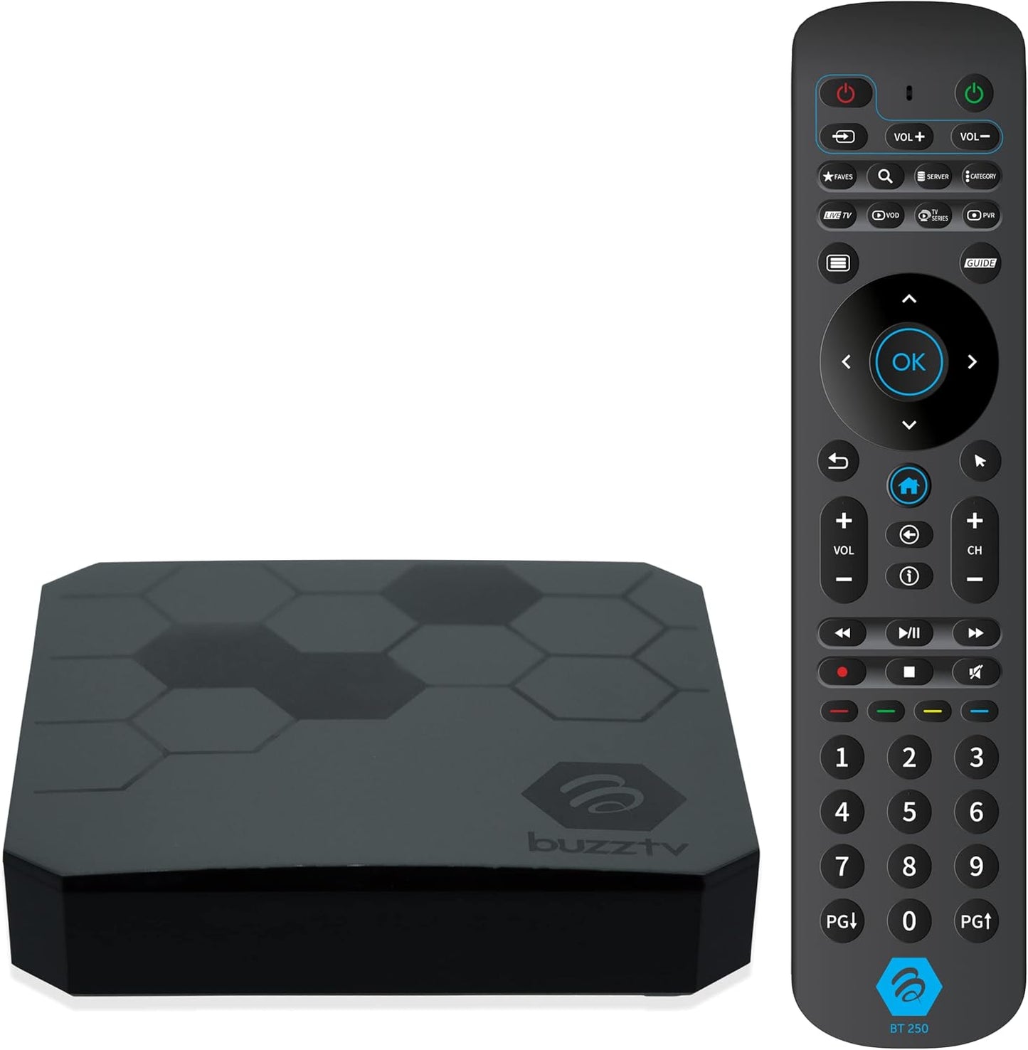 BuzzTV The Classic Android 11 TV Box, Amlogic S905X4 Quad - Core 64 - bit Cortex - A55 Processor, 4GB DDR4 RAM, 64GB eMMC Storage, 4K UHD Streaming - electronicsexpo.com - Misc