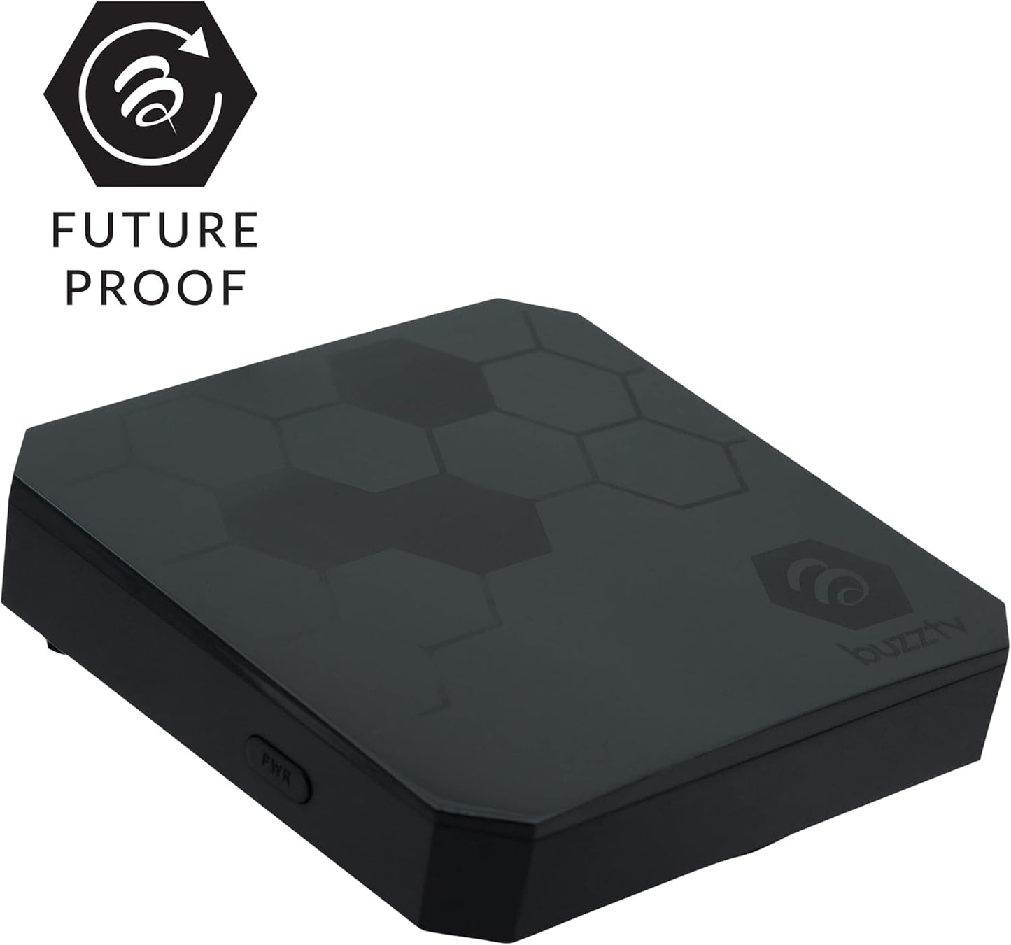 BuzzTV The Classic Android 11 TV Box, Amlogic S905X4 Quad - Core 64 - bit Cortex - A55 Processor, 4GB DDR4 RAM, 64GB eMMC Storage, 4K UHD Streaming - electronicsexpo.com - Misc