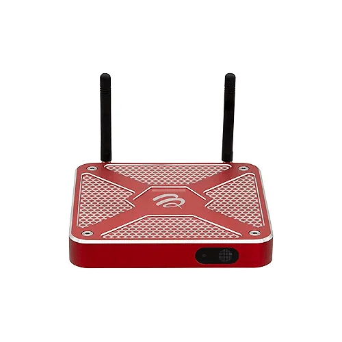 BuzzTV X5 SS Android 13 TV Box, 4GB DDR4 RAM, 128GB Storage, Voice - Controlled Remote, Wireless AX, USB - C, Global Power Adapters - electronicsexpo.com - Streaming Players