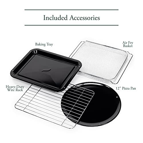 Café Couture Oven with 14 essential cooking modes, including Air Fry, CrispFinish, Bake, Broil, Roast, Toast, Pizza, WiFi & Smart Connected, Voice Control, Countertop Small Appliances, Matte White - electronicsexpo.com - Cookware