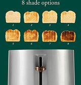 Café Express Finish 2 - Slice Toaster | Extra - Wide Slots, Extra Lift for Waffles, Pastries, Texas Toast & More | 4 Pre - Set Functions, 8 Shade Options | Countertop Kitchen Essentials | Matte White - electronicsexpo.com - Coffee Machines