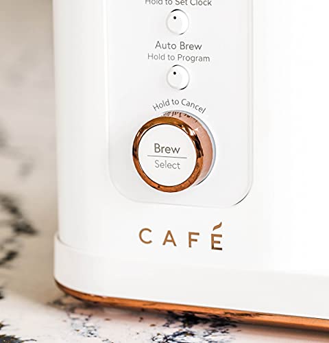 Café Specialty Drip Coffee Maker | 10 - Cup Insulated Thermal Carafe | WiFi Enabled Voice - to - Brew Technology | Smart Home Kitchen Essentials | SCA Certified, Barista - Quality Brew | Matte White - electronicsexpo.com - Coffee Machines