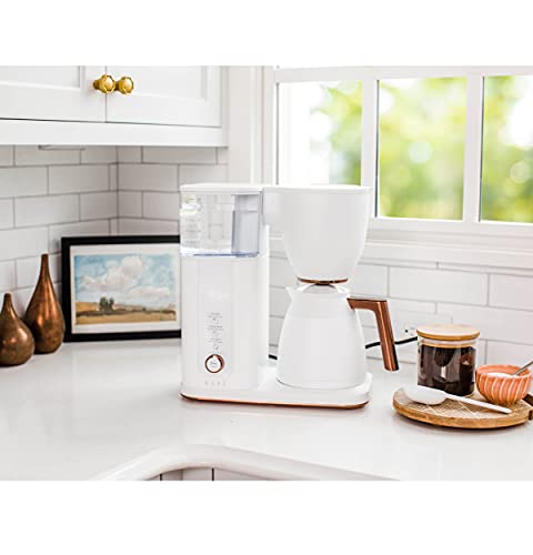 Café Specialty Drip Coffee Maker | 10 - Cup Insulated Thermal Carafe | WiFi Enabled Voice - to - Brew Technology | Smart Home Kitchen Essentials | SCA Certified, Barista - Quality Brew | Matte White - electronicsexpo.com - Coffee Machines