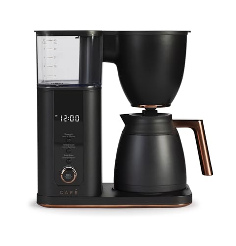Café Specialty Drip Coffee Maker | 10 - Cup Insulated Thermal Carafe | WiFi Enabled Voice - to - Brew Technology | Smart Home Kitchen Essentials | SCA Certified, Barista - Quality Brew | Matte Black - electronicsexpo.com - Coffee Machines