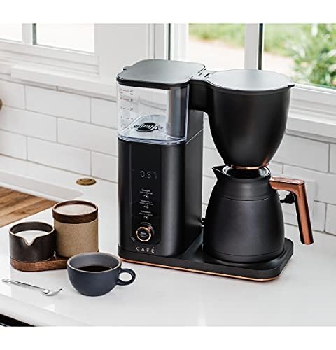 Café Specialty Drip Coffee Maker | 10 - Cup Insulated Thermal Carafe | WiFi Enabled Voice - to - Brew Technology | Smart Home Kitchen Essentials | SCA Certified, Barista - Quality Brew | Matte Black - electronicsexpo.com - Coffee Machines