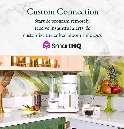 Café Specialty Grind and Brew Coffee Maker, Single - Serve Option, 10 - Cup Thermal Carafe, WiFi Enabled Technology, Smart Home Kitchen Essentials, SCA Certified, Barista - Quality Brew, Stainless Steel - electronicsexpo.com - Coffee Machines