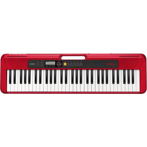 Casio Casiotone CT - S200, Beginner 61 - Key Portable Keyboard (Red) - electronicsexpo.com - Portable Keyboards