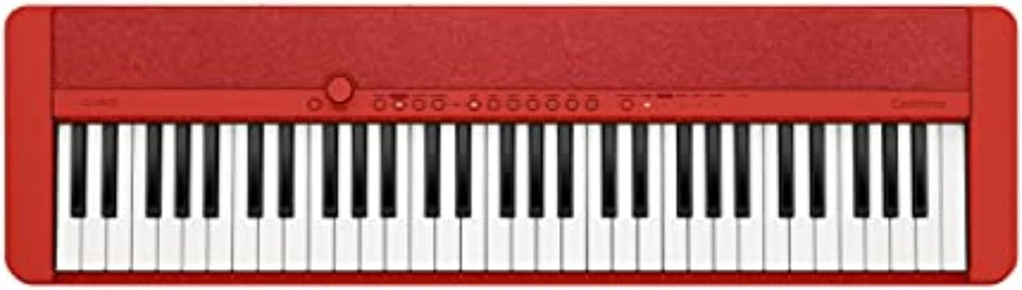 Casio CT - S1 61 - Key Portable Keyboard (Red) - electronicsexpo.com - Portable Keyboards