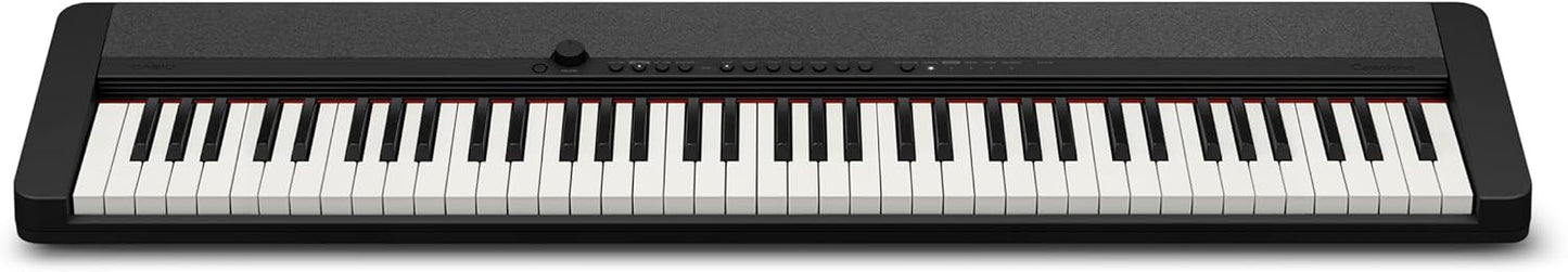 Casio CT - S1 - 76 76 - Key Touch - Sensitive Portable Keyboard (Black) - electronicsexpo.com - Portable Keyboards