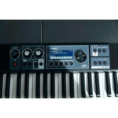 Casio CT - S500 61 - Key Touch - Sensitive Portable Keyboard (Black) - electronicsexpo.com - Portable Keyboards