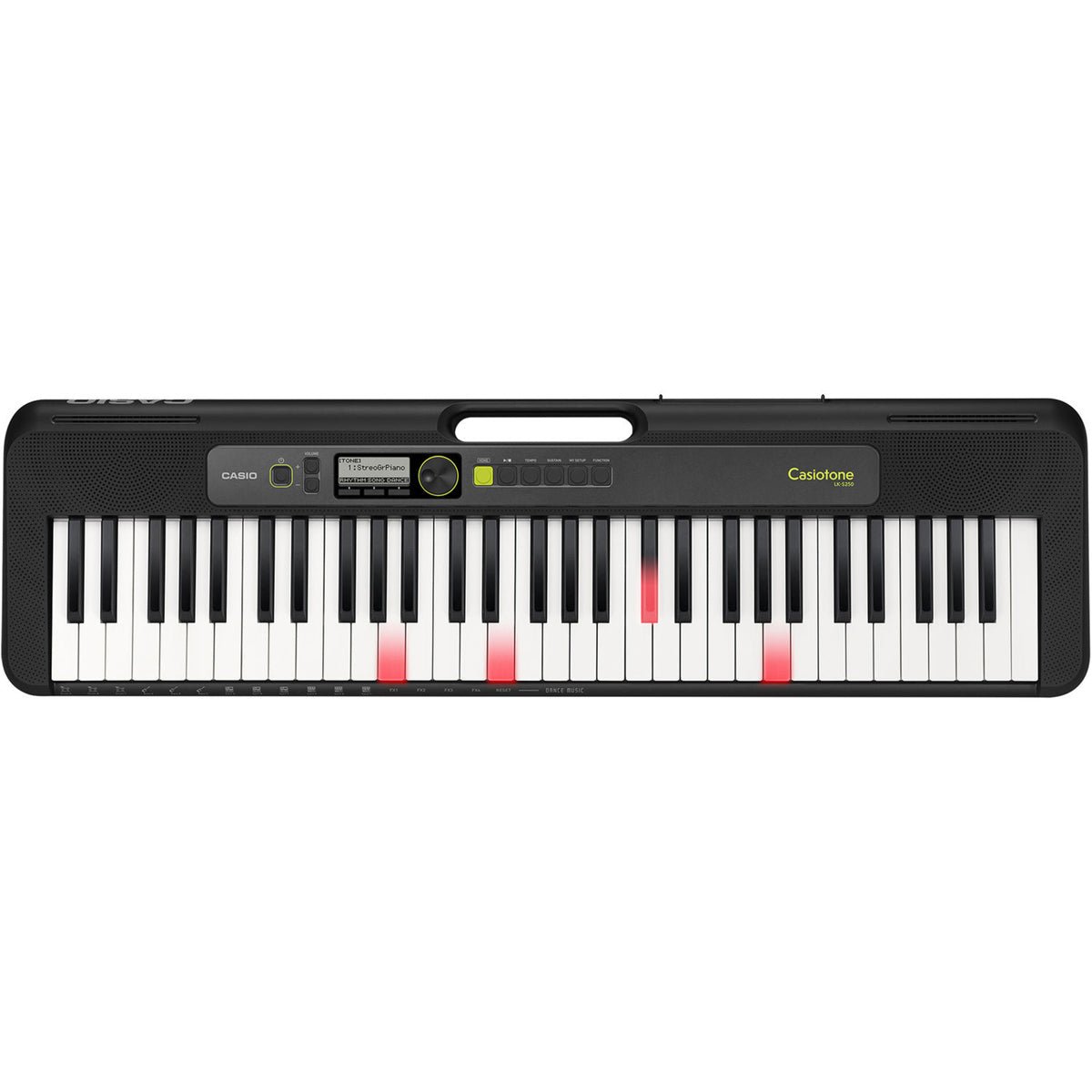 Casio LK - S250 61 - Key Touch - Sensitive Portable Keyboard with Lighted Keys (Black) - electronicsexpo.com - Portable Keyboards