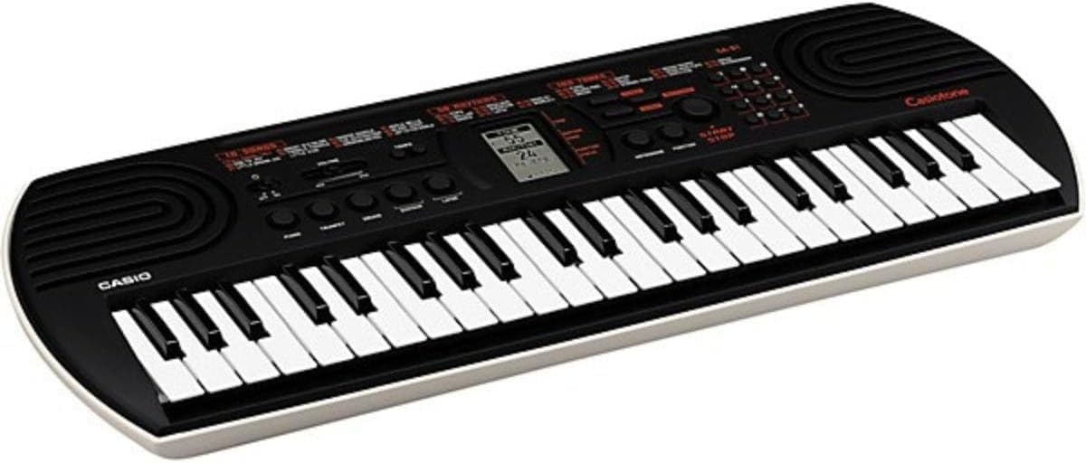 Casio SA - 81 44 - Mini - Key Portable Keyboard (Black) - electronicsexpo.com - Portable Keyboards