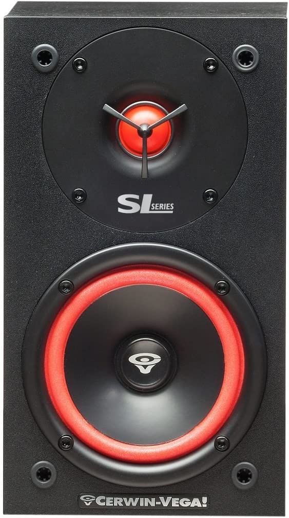 Cerwin - Vega SL - 5M 5 - 1/4" 2 - Way Bookshelf Speakers (Pair) - electronicsexpo.com - Bookshelf Speakers