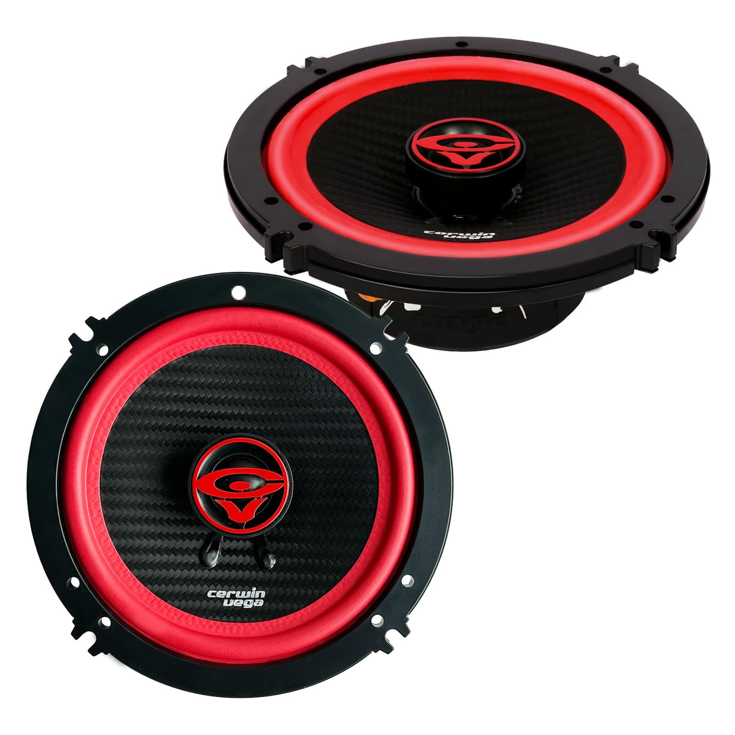 Cerwin Vega V652 2025 Edition 6.5" 2 - Way Coaxial Full - Range Speakers (Pair) - electronicsexpo.com - Car Speakers