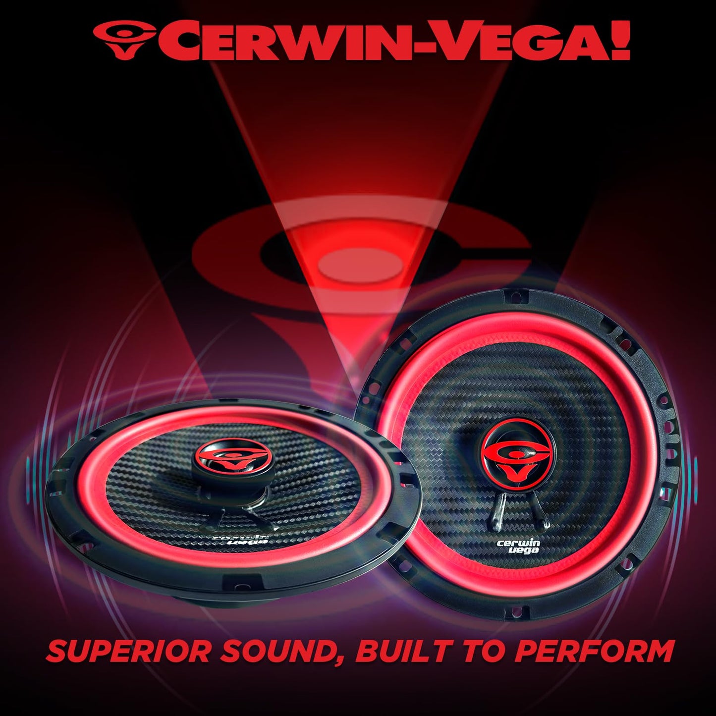 Cerwin Vega V675 2025 Edition 6.75" 2 - Way Coaxial Full - Range Car Speakers (Pair) - electronicsexpo.com - Car Speakers