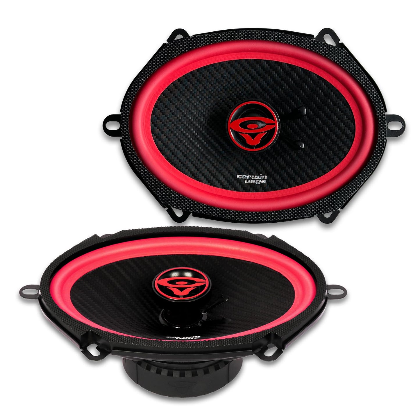 Cerwin Vega V68 2025 Edition 6" x 8" 2 - Way Coaxial Full - Range Car Speakers (Pair) - electronicsexpo.com - Car Speakers