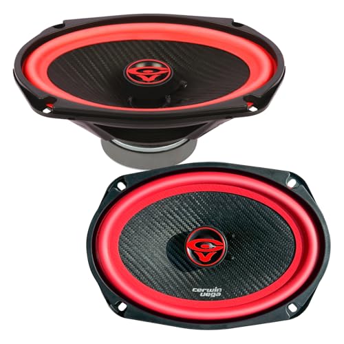 Cerwin Vega V69 2025 Edition 6" x 9" 2 - Way Coaxial Full - Range Car Speakers (Pair) - electronicsexpo.com - Car Speakers