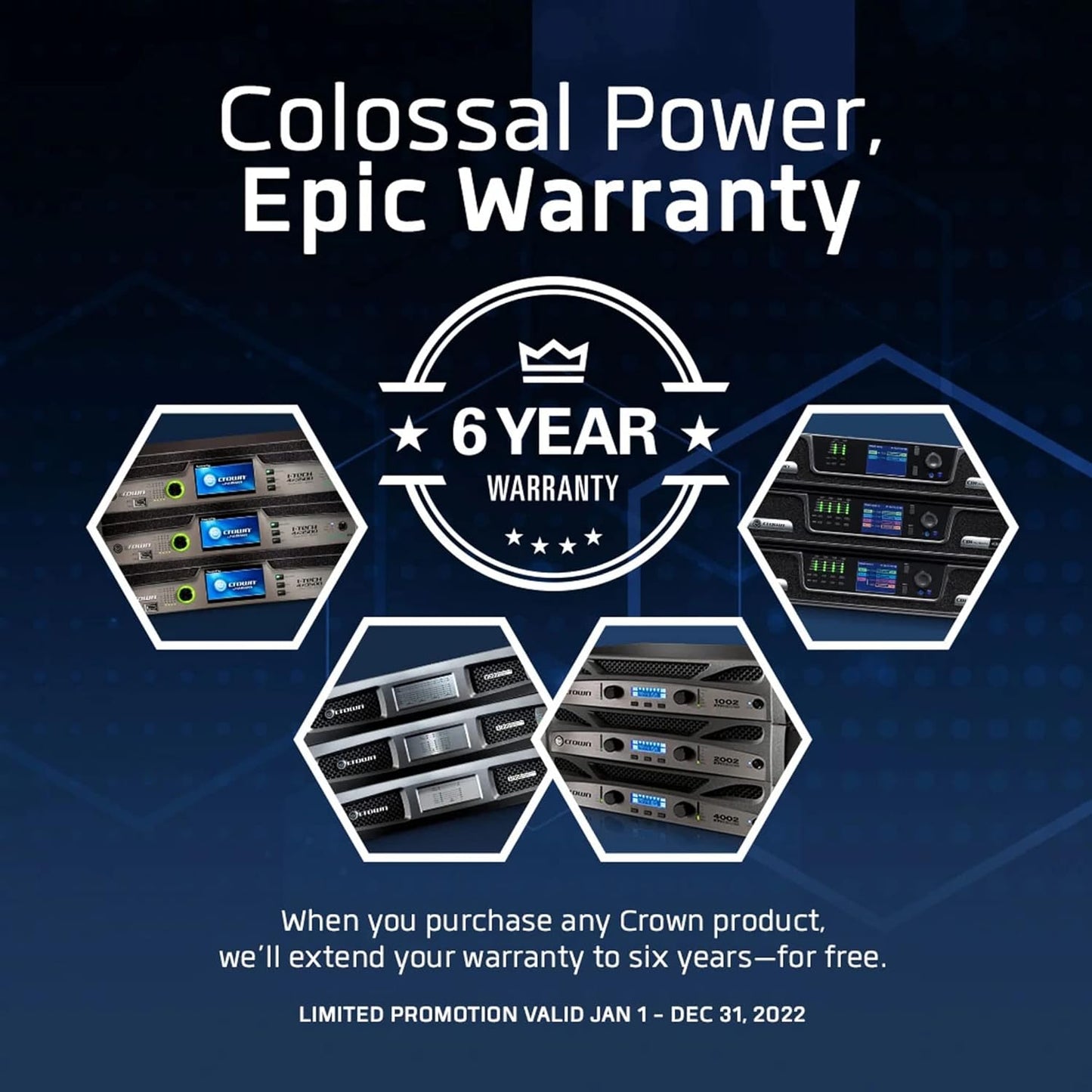 Crown XLi800 Two - Channel 300 - Watt Power Amplifier - electronicsexpo.com - Amplifiers / Pre - Amps