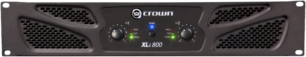 Crown XLi800 Two - Channel 300 - Watt Power Amplifier - electronicsexpo.com - Amplifiers / Pre - Amps