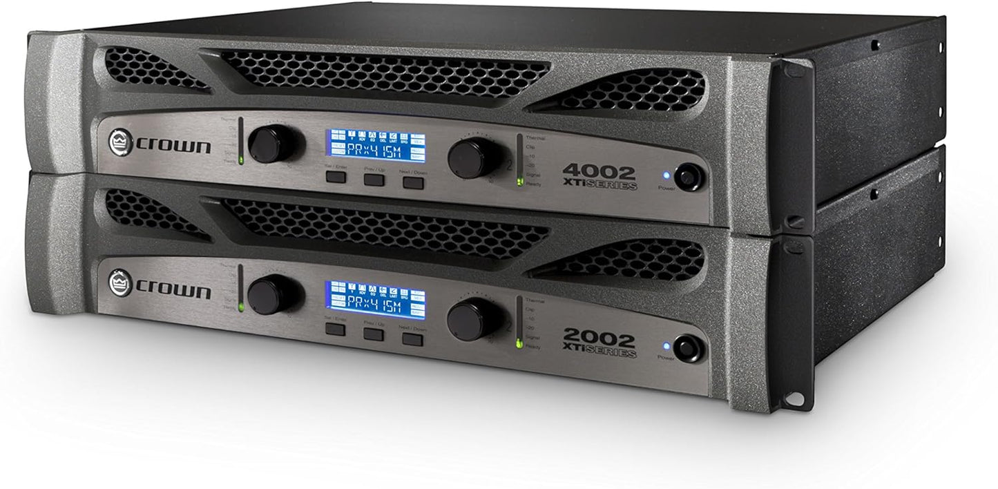 Crown XTi2002 Two - channel, 2000 - Watt at 4Ω Bridged, 800 - Watt at 4Ω Dual, Pro Power Amplifier - electronicsexpo.com - Power Amplifiers