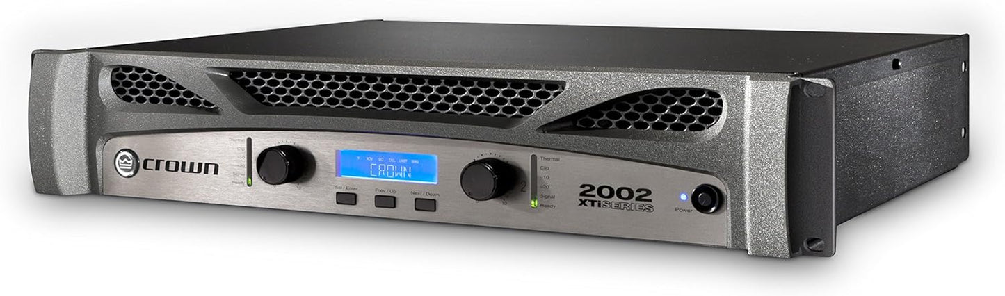 Crown XTi2002 Two - channel, 2000 - Watt at 4Ω Bridged, 800 - Watt at 4Ω Dual, Pro Power Amplifier - electronicsexpo.com - Power Amplifiers