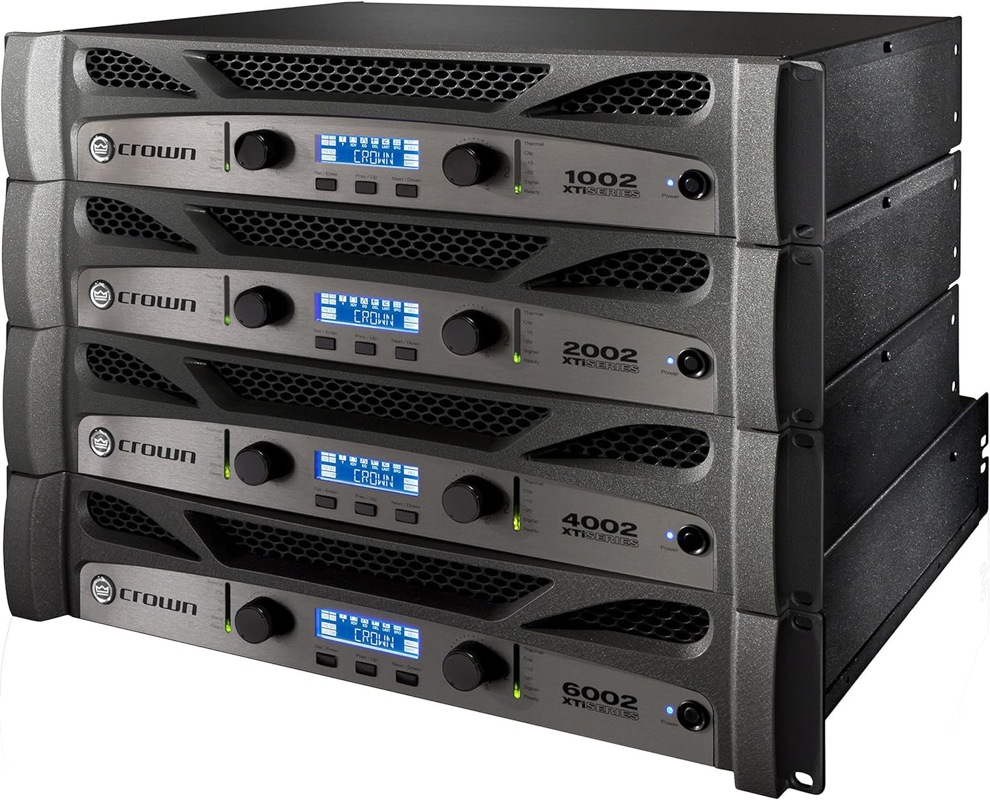 Crown XTi2002 Two - channel, 2000 - Watt at 4Ω Bridged, 800 - Watt at 4Ω Dual, Pro Power Amplifier - electronicsexpo.com - Power Amplifiers
