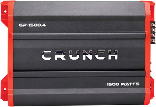 Crunch Ground Pounder GP - 1500.4 1500 Watt 4 Channel Amplifier - electronicsexpo.com - Amplifiers