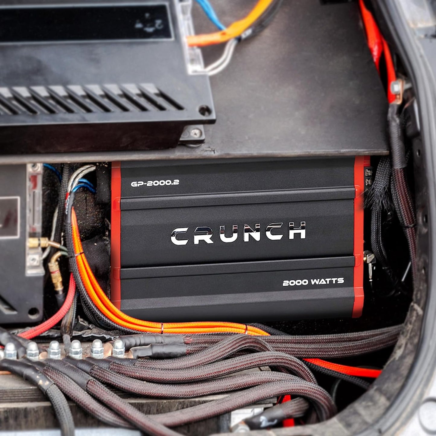 Crunch Ground Pounder GP - 2000.2 2000 Watt 2 Channel Amplifier - electronicsexpo.com - Amplifiers
