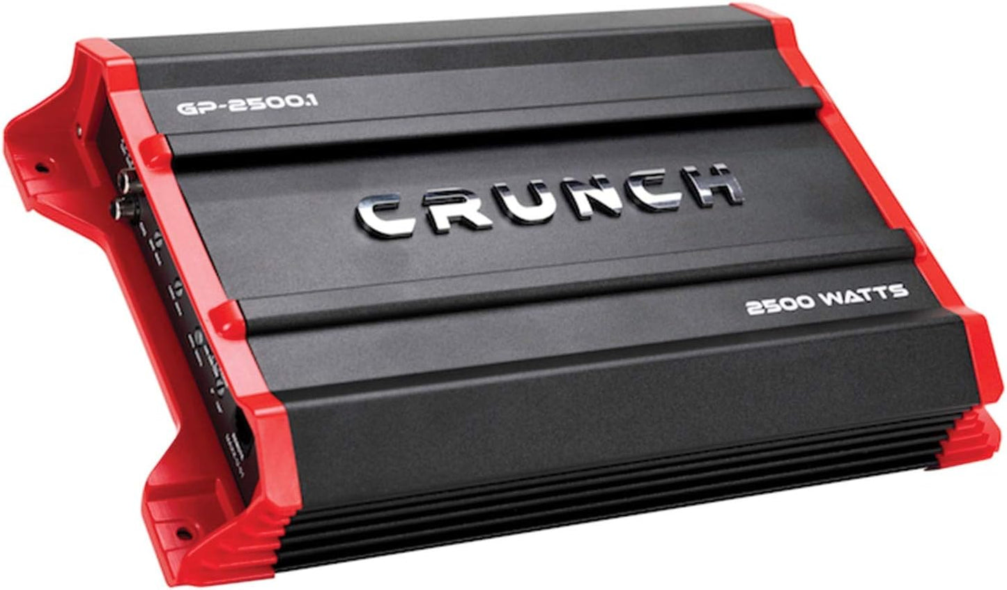 Crunch Ground Pounder GP - 2500.1 2500 Watt Monoblock Amplifier - electronicsexpo.com - Amplifiers