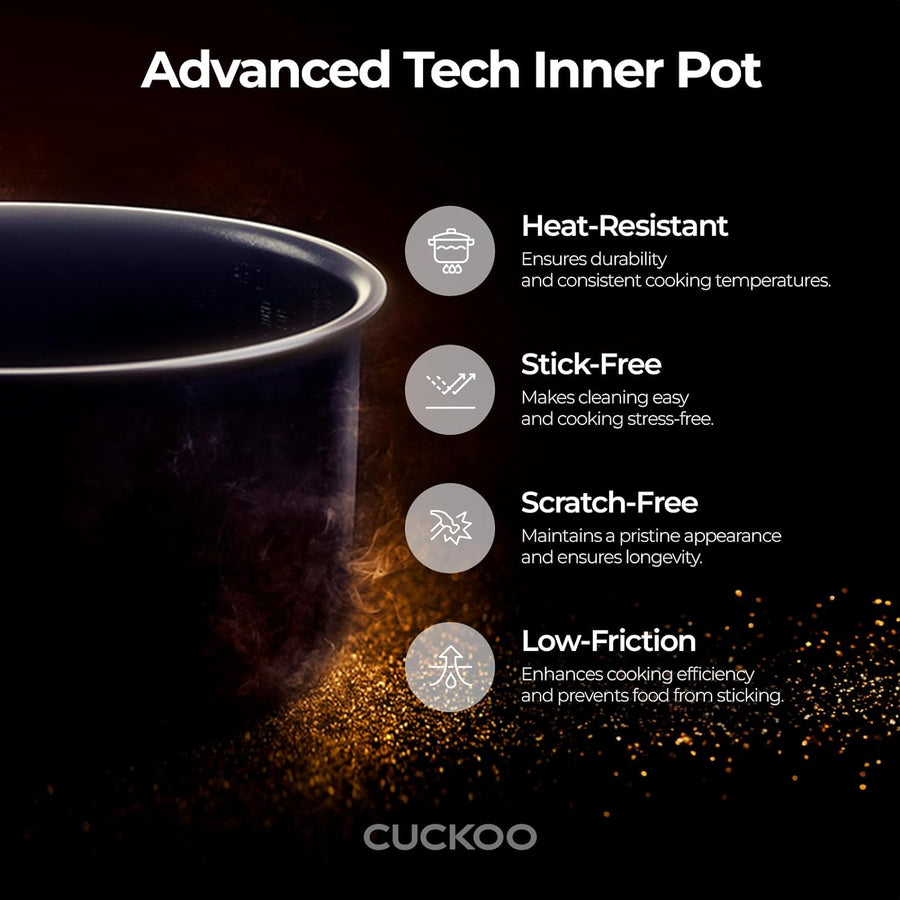 Cuckoo CR - 0375F Micom Small Rice Cooker with 10 Menu Options - electronicsexpo.com - Rice Cookers