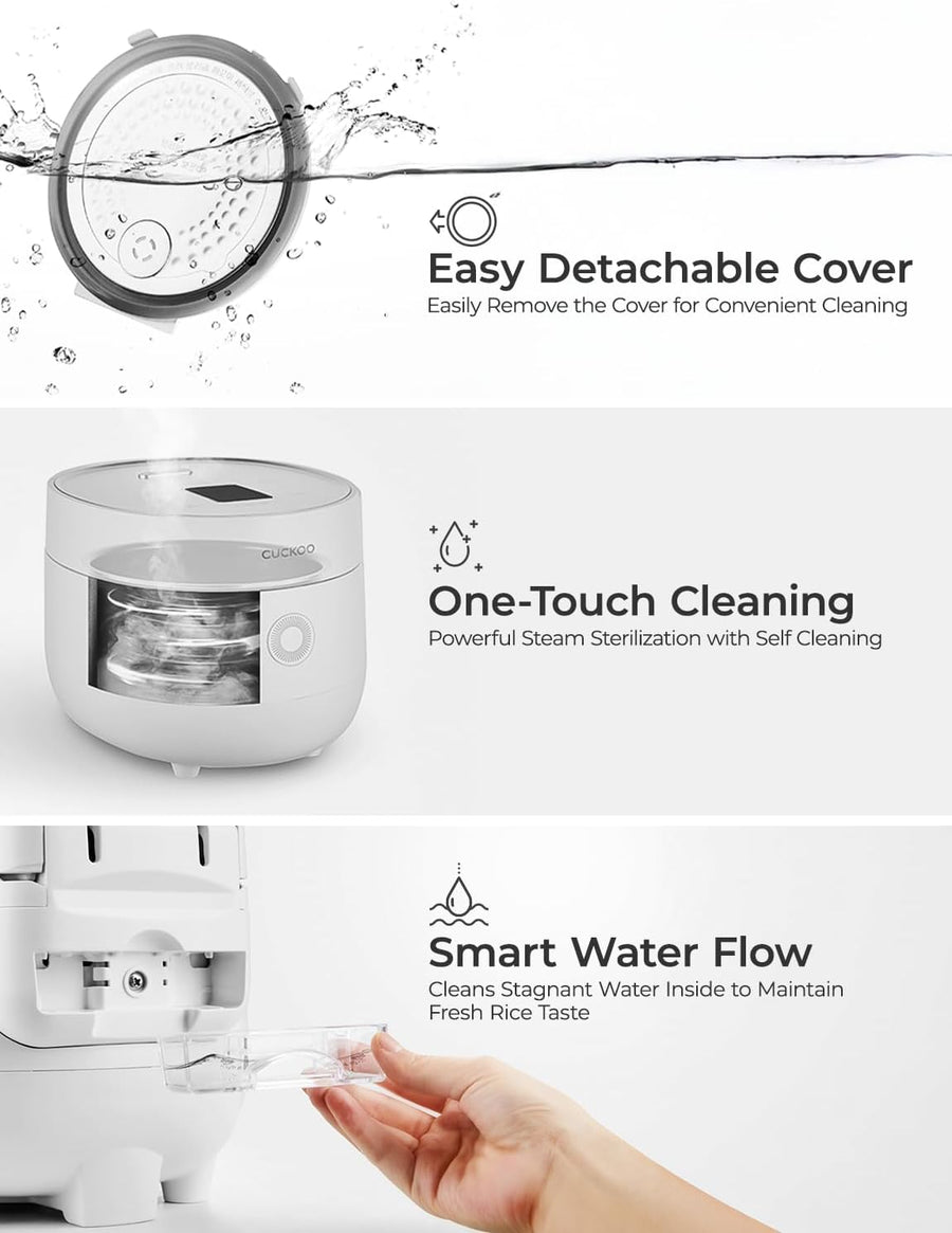 Cuckoo CR - 0675FW 6 - Cup (Uncooked) / 12 - Cup (Cooked) Micom Rice Cooker with Nonstick Inner Pot - electronicsexpo.com - Rice Cookers