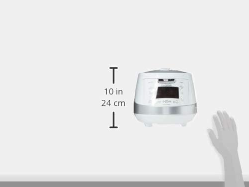 Cuckoo CRP - HS0657F Induction Heating Pressure Rice Cooker 18 Built - In Programs (White/Silver) - electronicsexpo.com - Rice Cookers