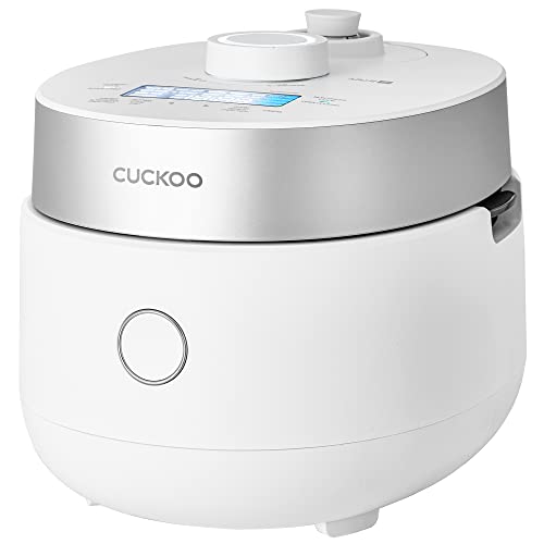 Cuckoo CRP - MHTR0309F 3 - Cup Induction Rice Cooker, Twin Pressure, 15 Modes, Voice Guide, Auto Clean (White) - electronicsexpo.com - Rice Cookers