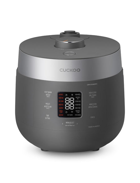Cuckoo CRP - ST0609FG 6 - Cup Twin Pressure Rice Cooker &amp; Warmer with Nonstick Pot, 16 Menus - electronicsexpo.com - Rice Cookers