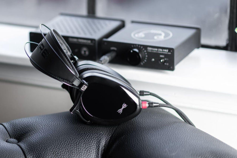Dan Clark Audio Noire X Planar Closed Back Portable Audiophile Headphones with 2m Dummer 3.5mm/1/4" Cable (Black) - electronicsexpo.com - Headphones