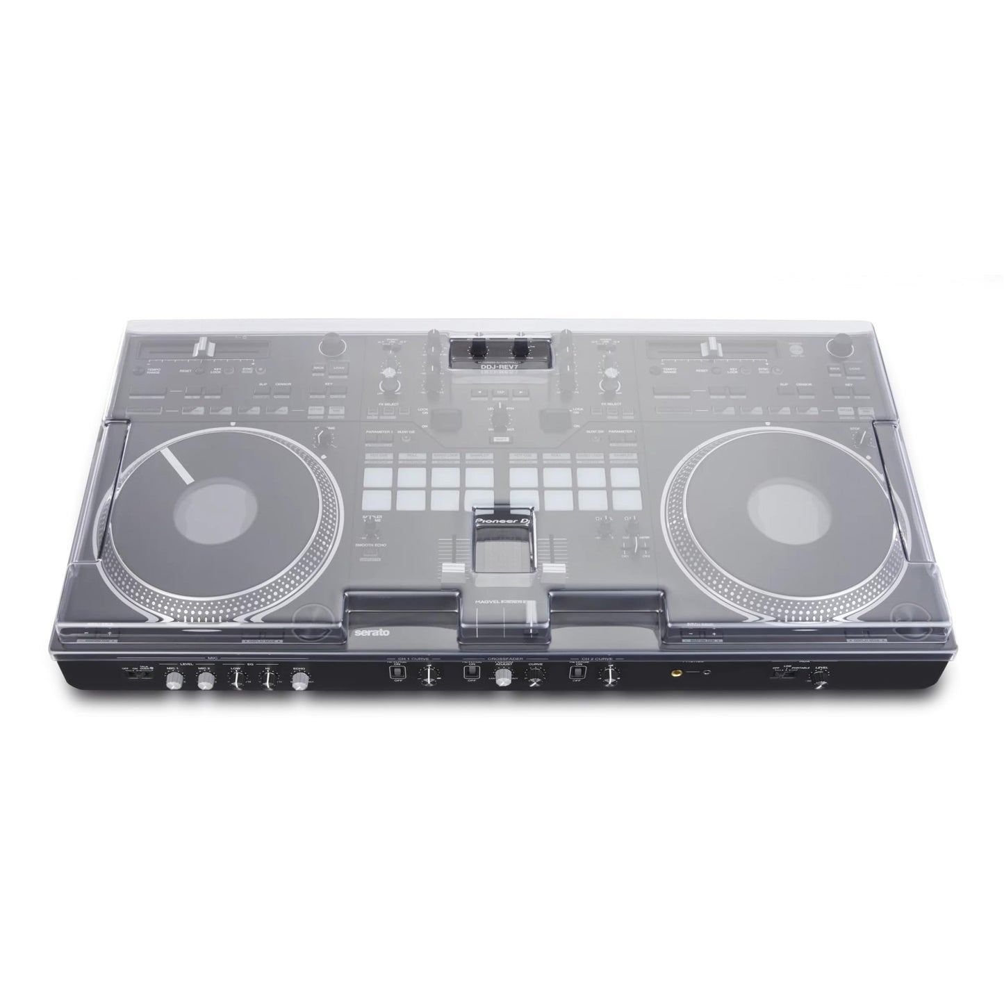 Decksaver Cover Compatible with Pioneer DJ DDJ - REV7 - electronicsexpo.com - Pro Audio Accessories