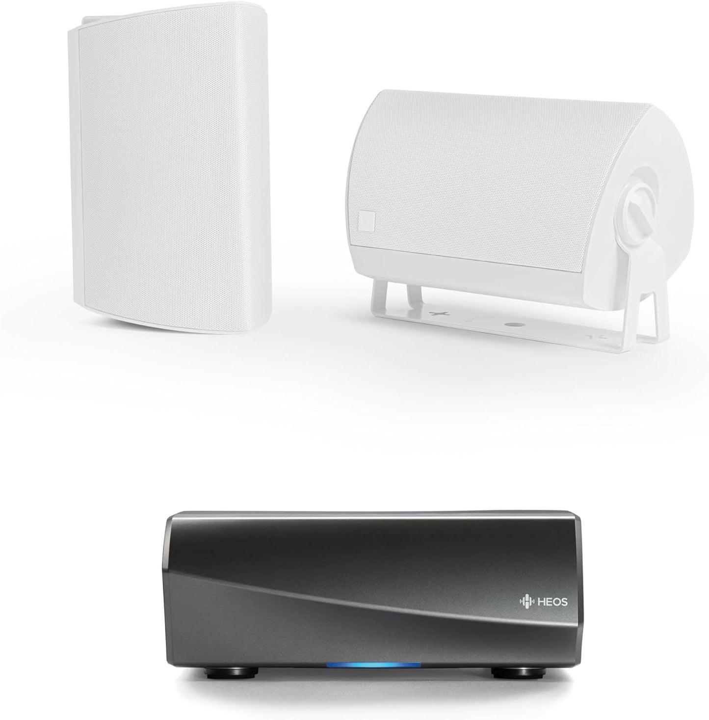 Definitive Technology AW - 550 All - Weather Outdoor Speakers (White, Pair) with 5.25” Woofer, 1” Tweeter & Passive Bass Radiator (Bundle) - electronicsexpo.com - Outdoor Speakers