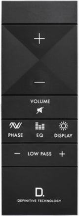 Definitive Technology Descend DN12 12" Powered Subwoofer Black (Certified Refurbished) - electronicsexpo.com - Subwoofers