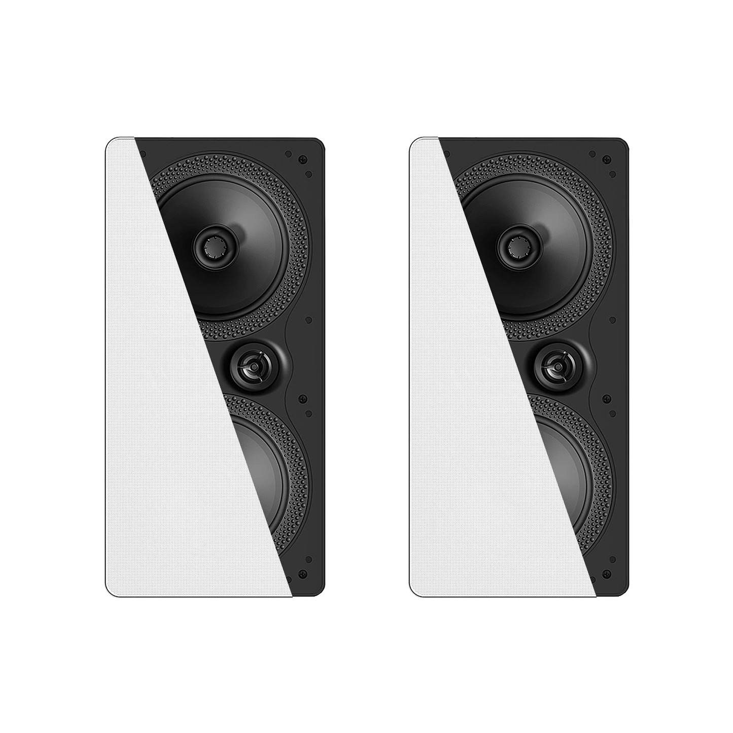 Definitive Technology DI 5.5LCR Disappearing In - Wall Series Dual 5.25" L/C/R Loudspeakers (2 Speaker Bundle) - electronicsexpo.com - In Ceiling In Wall Speakers