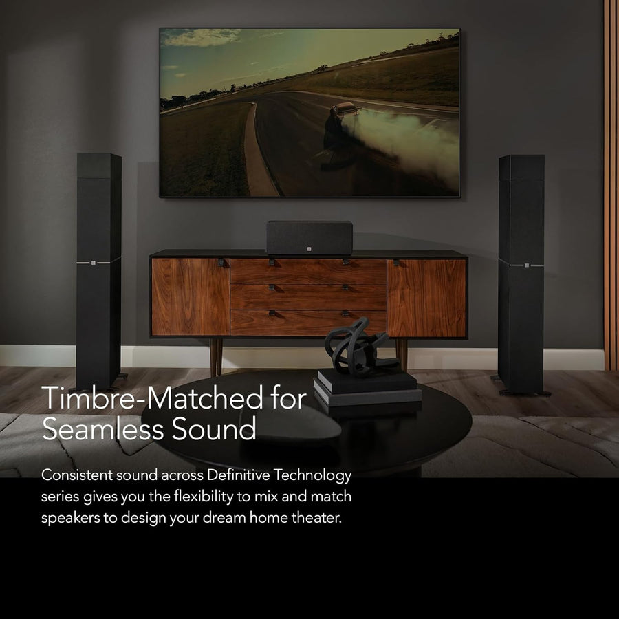 Definitive Technology Dymension 5 Channel - Bundle with (2) DM40 Towers, (1) DM20 Center Channel, and (1 Pair) DM95 Rear Speakers - electronicsexpo.com - Home Theater Systems & Packages